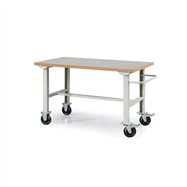 Mobilný dielenský stôl Solid, 1500x800 mm, vinyl