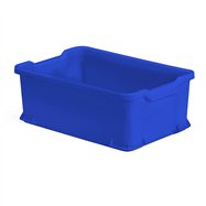 Plastová prepravka Pryce, 40 l, 600x400x225 mm, modrá