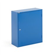 Kovová skrinka Serve, 800x660x275 mm, modrá