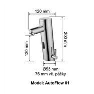 Automatická vodovodná batéria Donner AutoFlow 01