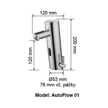 Automatická vodovodná batéria Donner AutoFlow 01
