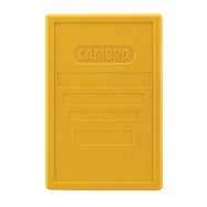 Veko pre termoizolačné boxy Cam GoBox® s horným plnením, žlté, 60 x 40 cm