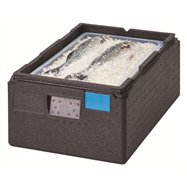 Termoizolačný box Cam GoBox®, horné plnenie, GN 1/1, 35,5 l, čierny
