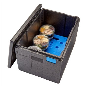 Termoizolačný box Cam GoBox® XL, horné plnenie, GN 1/1, 64,5 l, čierny