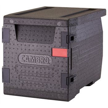 Termoizolačný box Cam GoBox® s predným plnením, GN 1/1, 60 l, čierny
