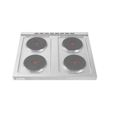 Elektrický varič Kitchen Line – 4 platničky s otvorenou podstavou