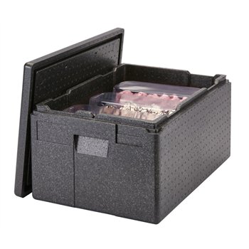 Termoizolačný box Cam GoBox® s horným plnením, GN 1/1, 50,5 l, čierny