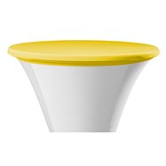 Elastický poťah (čiapka) SANTO na dosku stola Ø 80-85 cm, žltý