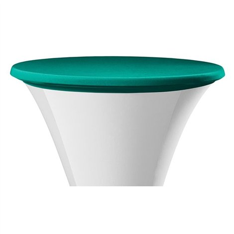 Elastický poťah (čiapka) ACCRA na dosku stola Ø 70cm, zelený
