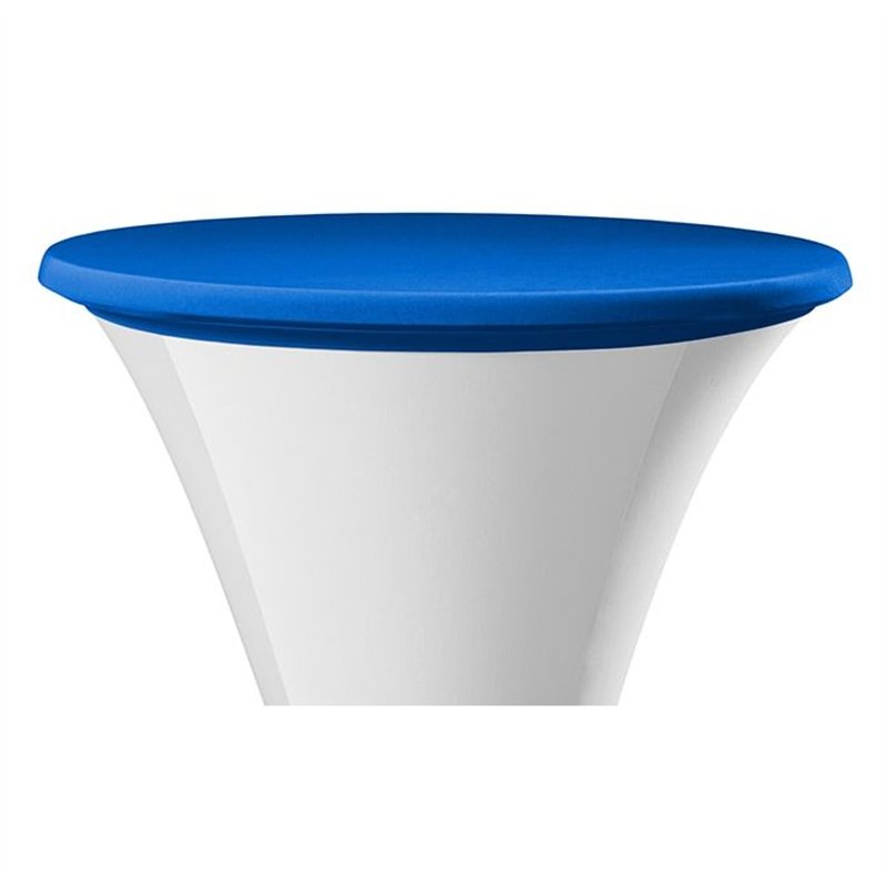 Elastický poťah (čiapka) ACCRA na dosku stola Ø 70cm, modrý