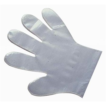 Jednorazové plastové rukavice, 50 ks