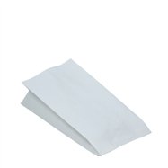 Papierové vrecká nepremastiteľné biele 13+8 x 28 cm, 100 ks