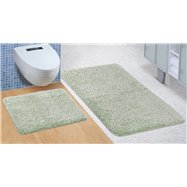 Kúpeľňová súprava predložiek Micro 60x100+60x50 cm zelená
