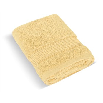 Froté uterák 50x100 cm prúžok 450g svetlo žltá