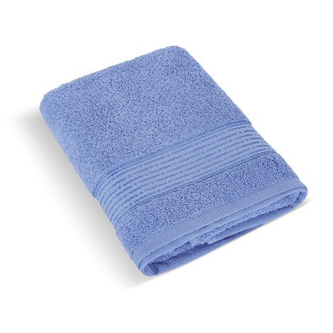 Froté uterák 50x100 cm prúžok 450g modrá