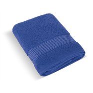 Froté uterák 50x100 cm prúžok 450g tmavo modrá