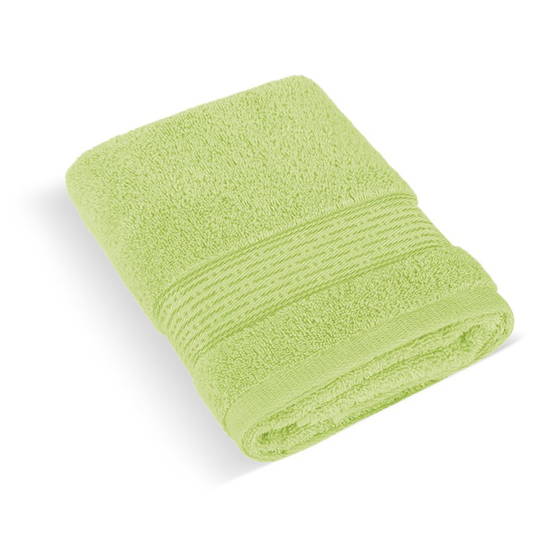 Froté uterák 50x100 cm prúžok 450g sv.zelená