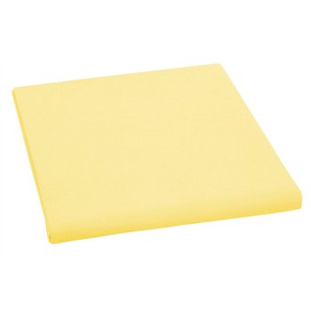 Prestieradlo bavlnené jednolôžkové 150x230 cm sýto žlté
