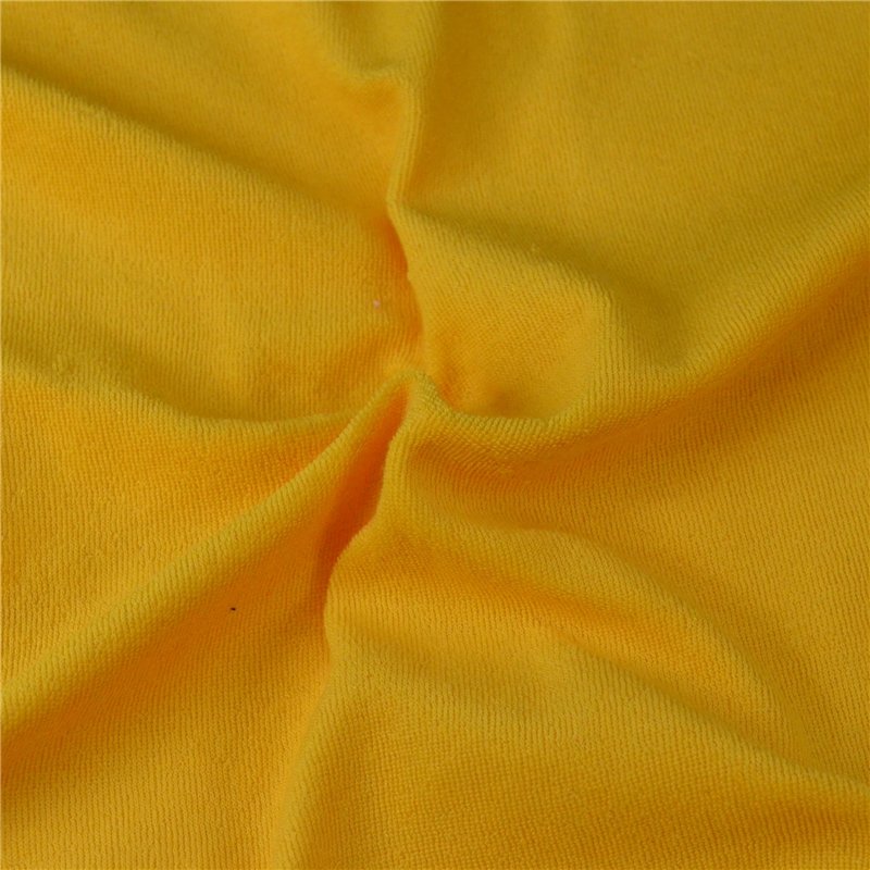 Froté prestieradlo sýto žlté, 140x200 cm