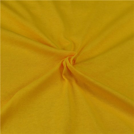Jersey prestieradlo sýto žlté, 80x200