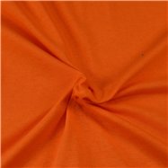 Jersey prestieradlo oranžové, 80x200