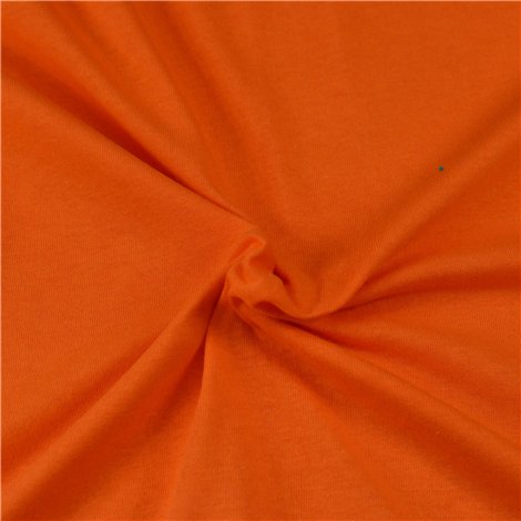 Jersey prestieradlo oranžové, 80x200