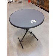 Skladací koktailový stôl EXPO ROUND s doskou Ø 85 cm