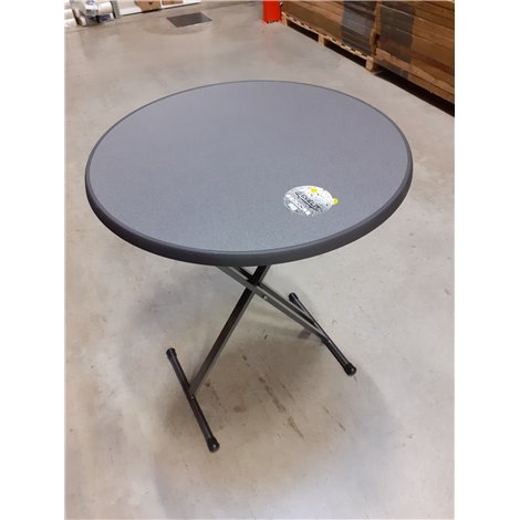 Skladací koktailový stôl EXPO ROUND s doskou Ø 85 cm