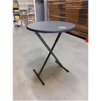Skladací koktailový stôl EXPO ROUND s doskou Ø 85 cm