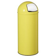 Odpadkový koš Rossignol Push 57423, 45 L, žlutý, RAL 1016