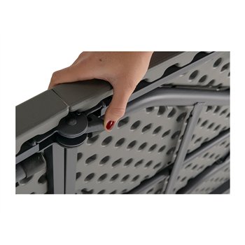 Caterignový stôl ZOWN SHARP - NEW, 182 x 76 cm so skladacou doskou stola