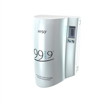 HYSO 99POINT9 - automatický dávkovač dezinfekcie na dverové kľučky