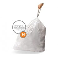 Sáčky do odpadkového koše 30-35 L, Simplehuman typ H, zatahovací, 20 ks v balení