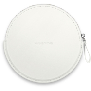 Simplehuman Sensor Compact, bílé pouzdro se zipem pro kosmetická zrcátka, ST9003