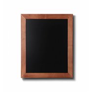 Drevená tabuľa Veľkosť / formát: 400 x 500 mm, Farba rámu: Svetlo hnedá