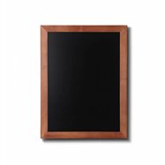Drevená tabuľa Veľkosť / formát: 500 x 600 mm, Farba rámu: Svetlo hnedá