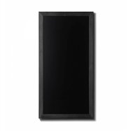 Drevená tabuľa Veľkosť / formát: 560 x 1000 mm, Farba rámu: Čierna