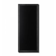 Drevená tabuľa Veľkosť / formát: 560 x 1200 mm, Farba rámu: Čierna