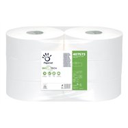 Toaletný papier v rolke Jumbo Superior BioTech, 2 vr., celulóza, 247 m, 27 cm, 6 ks
