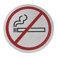 Samolepiaci informačný štítok - zákaz fajčenia