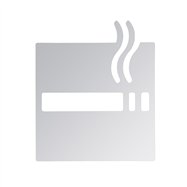 Ikona - Fajčenie povolené, lesk