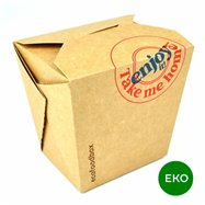 EKO box na rezance, kraft, 950 ml, 20 ks