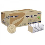 Lucart EcoNatural V2 - papierové utierky, 21 x 21 cm, 20 ks