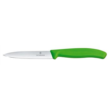 Nôž na zeleninu hladký, Victorinox, Zelená, (L)190mm