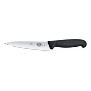 Kuchynský nôž so širokou čepeľou, Victorinox, Čierna, (L)284mm