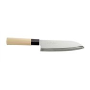 Japonský nôž Santoku, HENDI, Svetlé drevo, (L)290mm