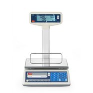 Obchodná váha LCD s ramenom a certifikáciou, rad EGE, 15 kg, TEM, 325x377x(H)394mm