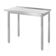 Vykladací stôl pre umývačky riadu, bez okraja - skrutkovaný, HENDI, Kitchen Line, 1100x600x(H)850mm