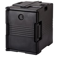 Termoizolačný box s predným plnením Ultra Pan Carrier GN 1/1, Cambro, GN 1/1, Čierna, 460x630x(H)620mm