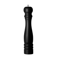 Drevený mlynček na korenie, HENDI, Čierna, ø60x(v)315mm
